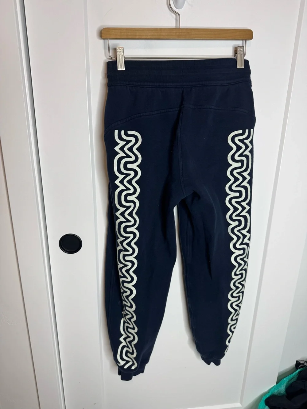 Lululemon Scuba Relaxed High-Rise Jogger Pants True Navy Blue Size 4